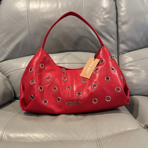 NEW Steve Madden Grommet Handbag - Picture 3 of 9
